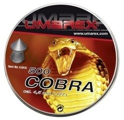 UMAREX NIEMCY śrut 4,5 mm UMAREX COBRA szpic molet. 500 szt. + darmowy zwrot (4.1916) 4.1916