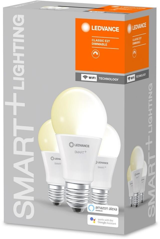 Smart ZESTAW 3x LED Żarówka ściemnialna E27/9,5W/230V 2700K - Ledvance
