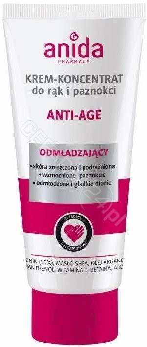 Scan Anida Krem do rąk koncentrat rozjaśniający Anti Age 100ml