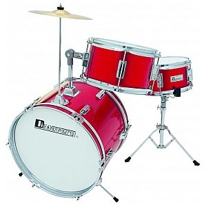 Dimavery JDS-203 Red, zestaw perkusyjny 26002000
