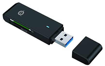 Conceptronic Conceptronic BIAN02B czytnik kart SD Card Reader USB 3.0 czarny BIAN02B