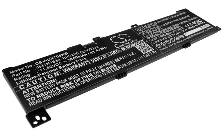 Фото - Акумулятор для ноутбука CameronSino Asus VivoBook 14 F441MA / B0B200-02560000 3600mAh 41.47Wh Li-Polymer 11.52 