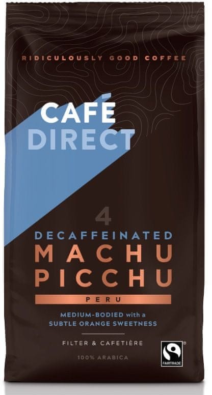 Cafédirect Cafédirect kawa mielona Machu Picchu bezkofeinowa 227g