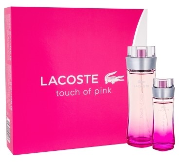 Lacoste Touch Of Pink zestaw Edt 90 ml + Edt 30 ml dla kobiet