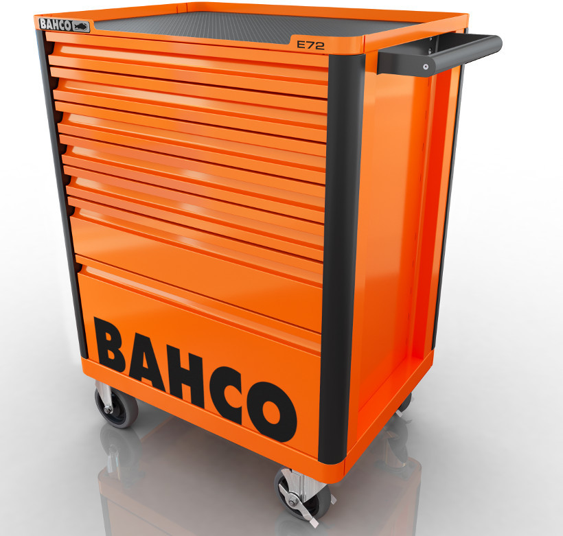 Bahco wózek narzędziowy 7-szufladowy pomarańczowy [1472K7] 1472K7