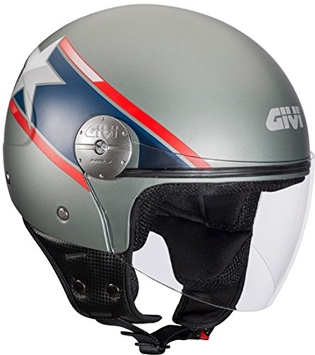 Givi HPS 10.7 Mini-Jet kask, kartą graficzną gwiazda lakierowany, L H107FSTUS60