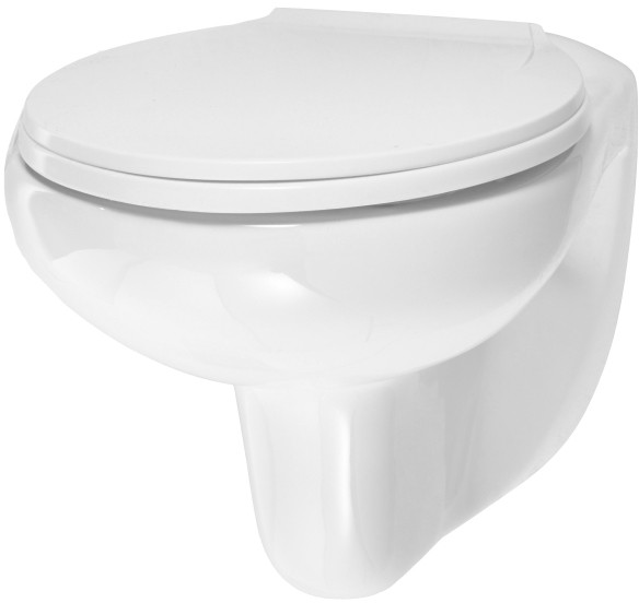 Miska WC wisząca Arkus z deską polipropylen MGZ-05