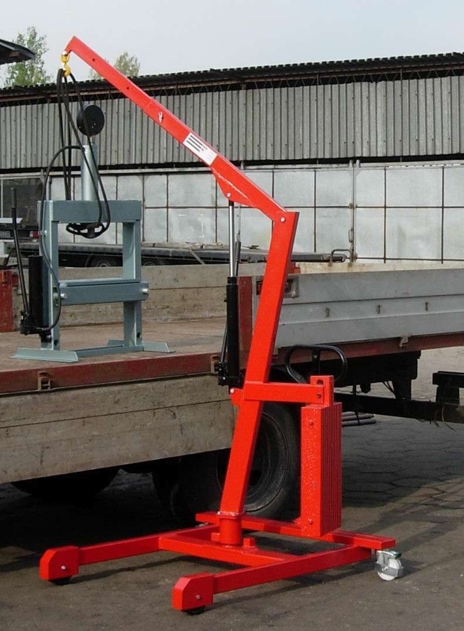 617 DOSTAWA GRATIS! 61764864 Żuraw hydrauliczny skrętny udźwig od 200 do 300 kg) 64864-uniw