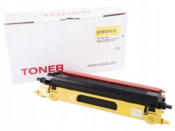 Toner do Brother TN-135Y DCP9040 DCP-9045 HL-4040