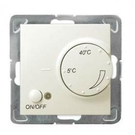Ospel Regulator temperatury z czujnikiem napowietrznym Impresja ECRU RTP-1YN/M/27
