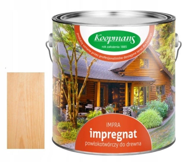 Impregnat do drewna Impra Koopmans Bezbarwny 2,5l