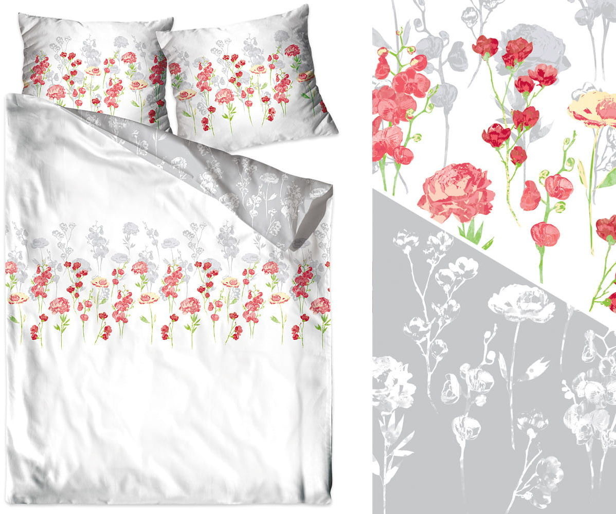 Greno SATYNA POŚCIEL 220x200 ZAMEK COLOR SPACE 079051