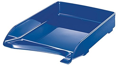 Leitz 52200035 kosz na listy i elegancji, A4, tworzywo sztuczne, niebieski 52200035