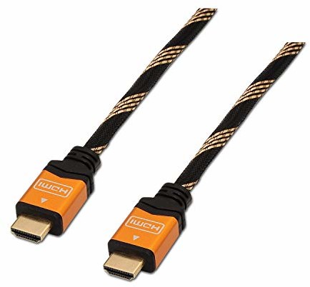 AISENS aisens A119  0107  kabel High Speed HDMI (1,8 m, 3d i Ethernet, odpowiedni do Full HD/Ultra HD/HD Ready/3d/1080p/2160p), czarny A119-0107