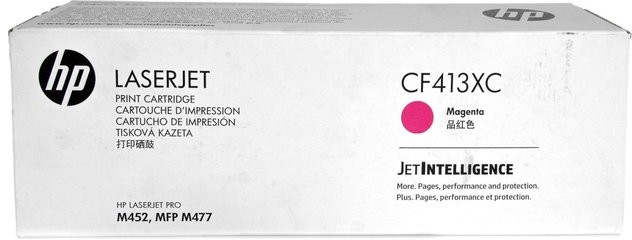 HP Wyprzedaż Oryginał Toner 413XC do Color LaserJet Pro M452/477 | kopo | 5 000 str | magenta CF413XC_wyp