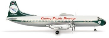 Herpa Miniaturmodelle GmbH Cathay Pacific Airways, Lockheed L-188A Electra 60th Anniversary 562034
