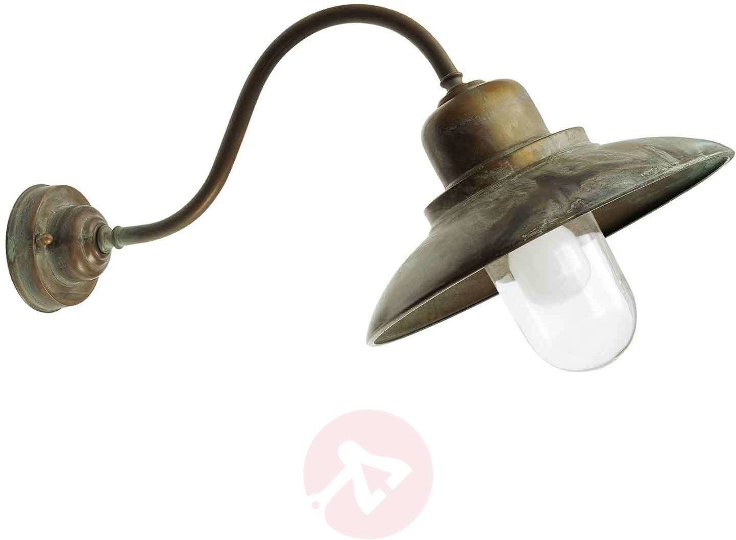 Moretti Kinkiet zewnętrzny Patio 1351 mosiądz antyk