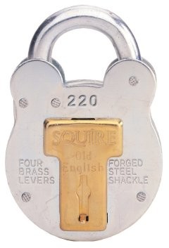 Henry Squire 220 Old English Padlock with steel case 38 MM 220