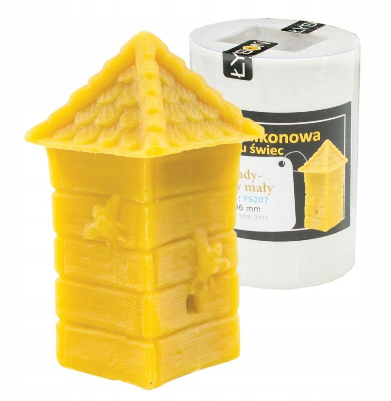 Forma silikonowa Ul tradycyjny mały  wys. 9,5cm