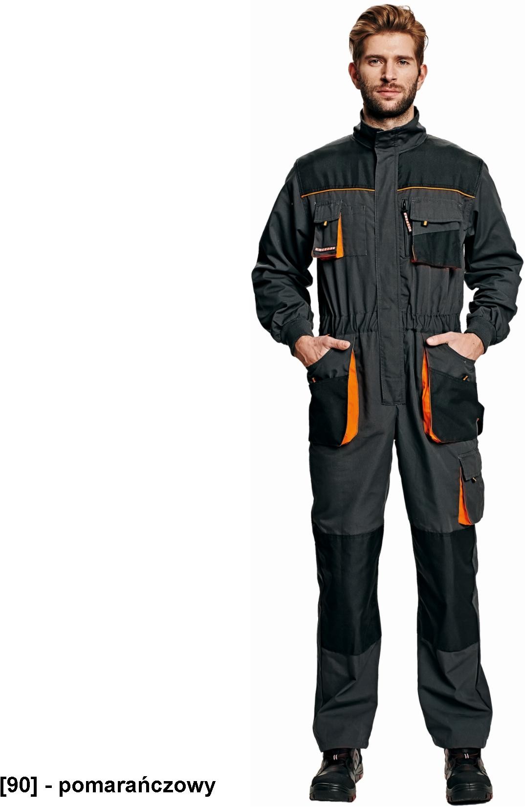 Cerva EMERTON DOUBLE ZIPPER KOMBINEZON - nowy, innowacyjny kombinezon zapinany na 2 zamki - 46-64.