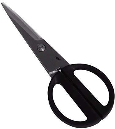 Kai kai Europe 83bk 0202 nożyczki kuchenne Michel Bras stal nierdzewna/tworzywo sztuczne 20.3 x 7.7 x 1 cm, srebrna/czarna 83BK-0202