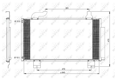 NRF Skraplacz, klimatyzacja 350097