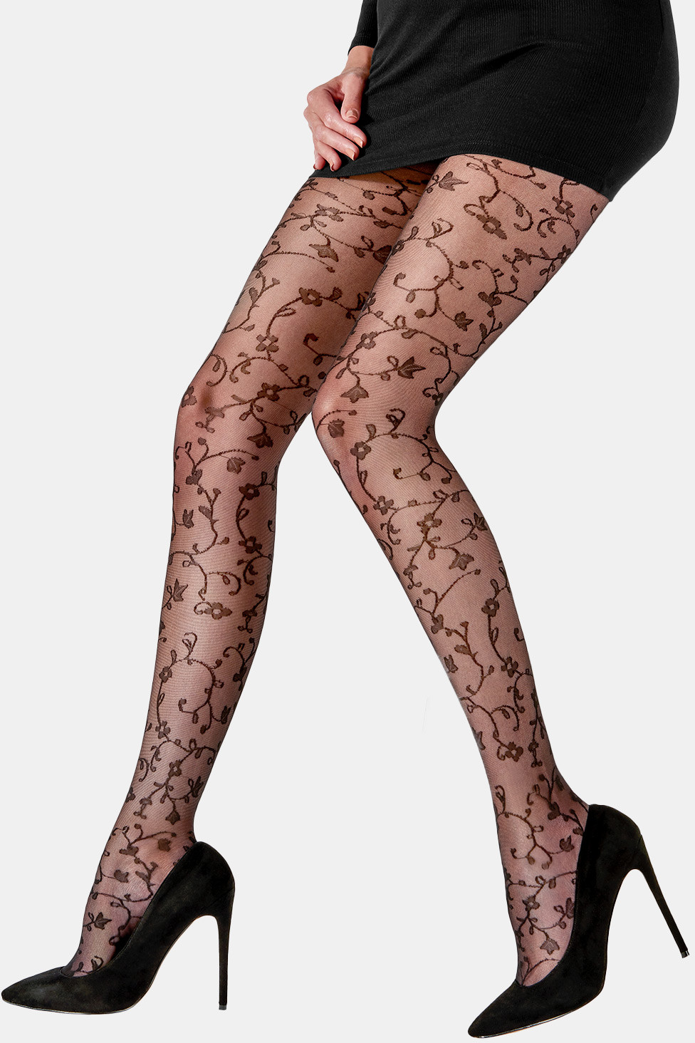Pretty Polly Rajstopy Floral 20 DEN