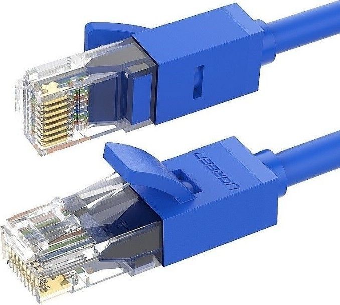 Ugreen Kabel sieciowy UGREEN Ethernet RJ45 Cat.6 UTP 1m niebieski 11201