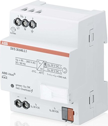 ABB Stotz S & J system magistrali EIB-Napięcie zasilania SV/S 30.640.3.1 640 ma moduł zasilaczy 4016779906210 SV/S 30.640.3.1