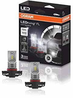 OSRAM LEDriving FL, Off-road PSX24W Główne zastosowanie w reflektorach/światłach przeciwmgielnych, 2604CW, 12,0 V, 6000 K, 2604CW