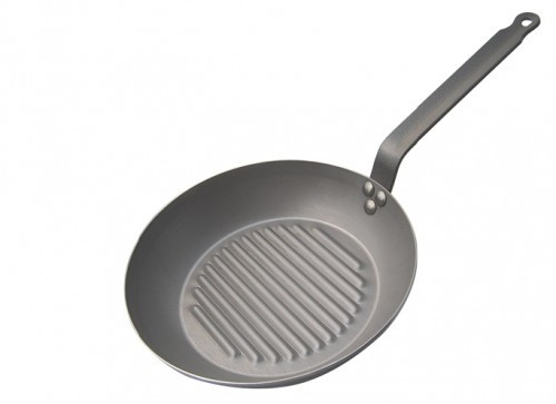 De Buyer Carbone Plus okrągła grillowa 26 cm  D-5530-26