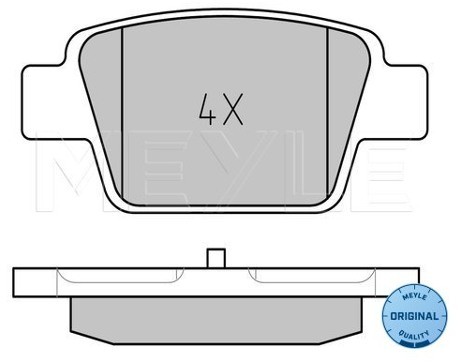 Wulf Gaertner Autoparts Zestaw klocków hamulcowych, hamulce tarczowe Wulf Gaertner Autoparts 025 237 1415