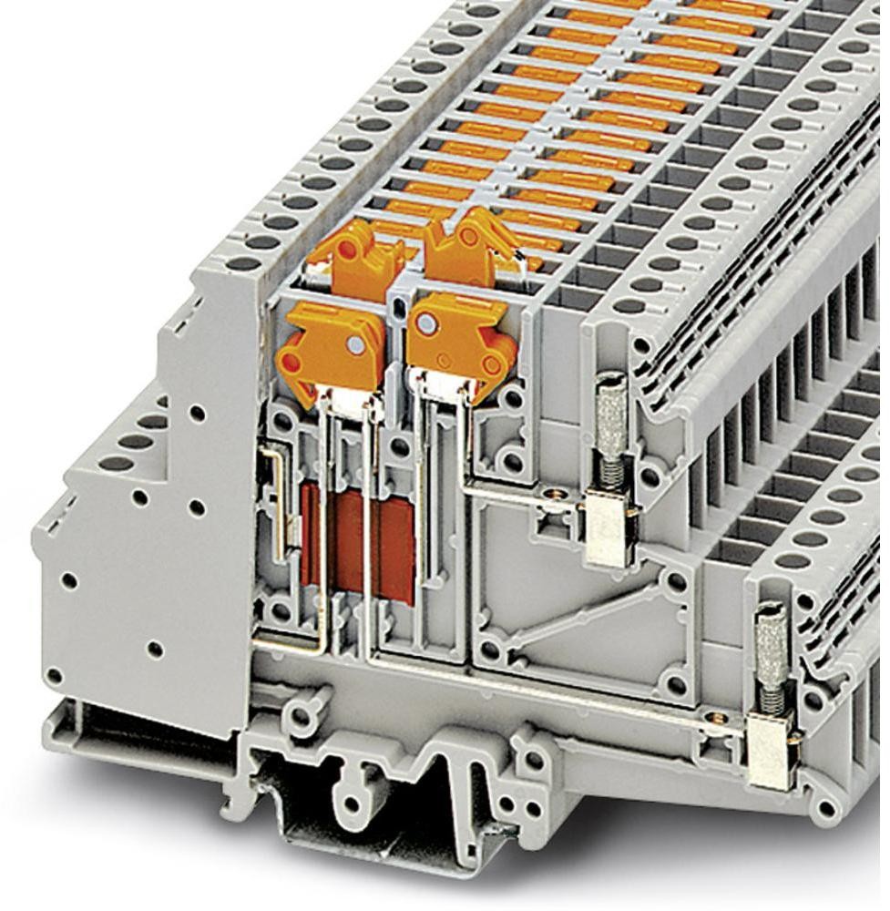 Phoenix Contact Listwy zaciskowe przepustowe UDMTKB 5-P/P UDMTKB 5-P/P Phoenix Contact 3024478 szary Zawartość 50 szt UDMTKB 5-P/P