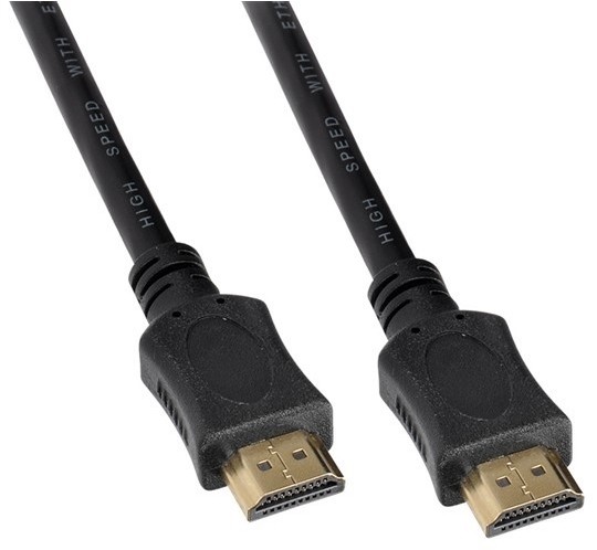 Solight SSV1222 HDMI kabel z Ethernetem, HDMI 2.0 A złącze