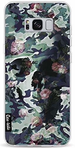 Samsung Casetastic Etui na telefon Galaxy S8 Plus, cienkie etui z termoplastycznego poliuretanu (TPU). Amortyzujące uderzenia i odporne na zarysowania etui do Galaxy S8 Plus - Army Skull - CASETASTIC 58187