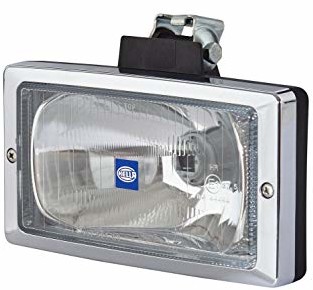 HELLA 1FE 006 300-001 Reflektor halogenowy - Jumbo 220 - 12/24V - Liczba referencyjna: 37,5 - montaż - lewy/prawy 1FE 006 300-001