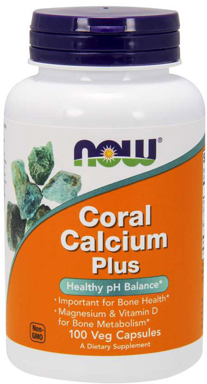 Now Foods NOW Coral Calcium Plus 100vegcaps