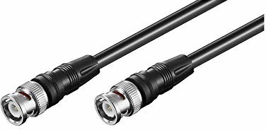 Goobay 58880 rozgałęziacz BNC 0,5 m czarny 71433