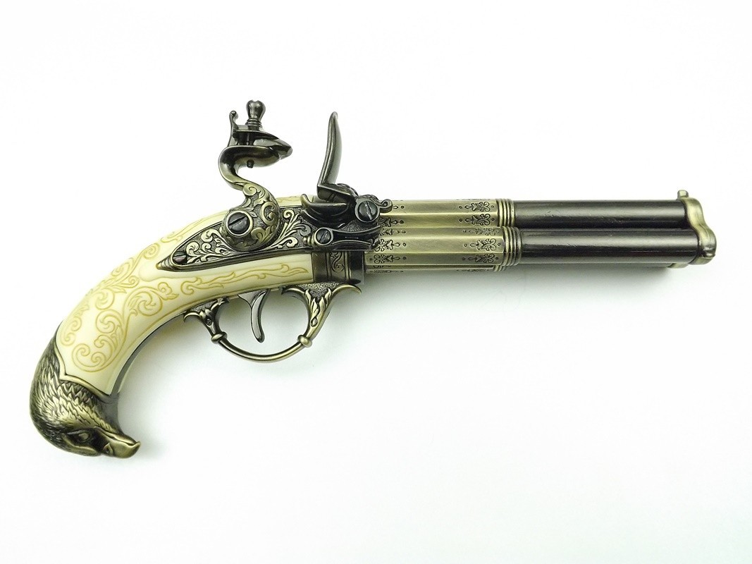 Denix SA REPLIKA TRZY LUFOWY PISTOLET FRANCUSKI MODEL 5306 5306