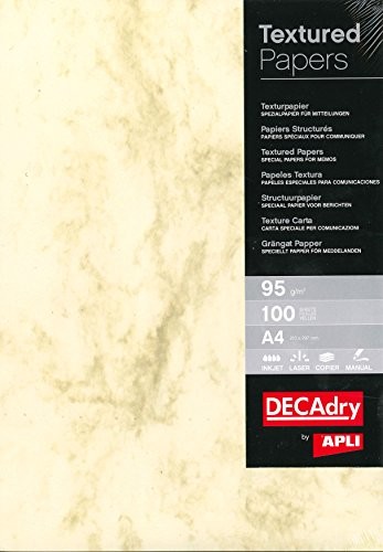 Agipa pcl1651 marmur papier A4 95 G, brązowy, 100 arkuszy PCL1651