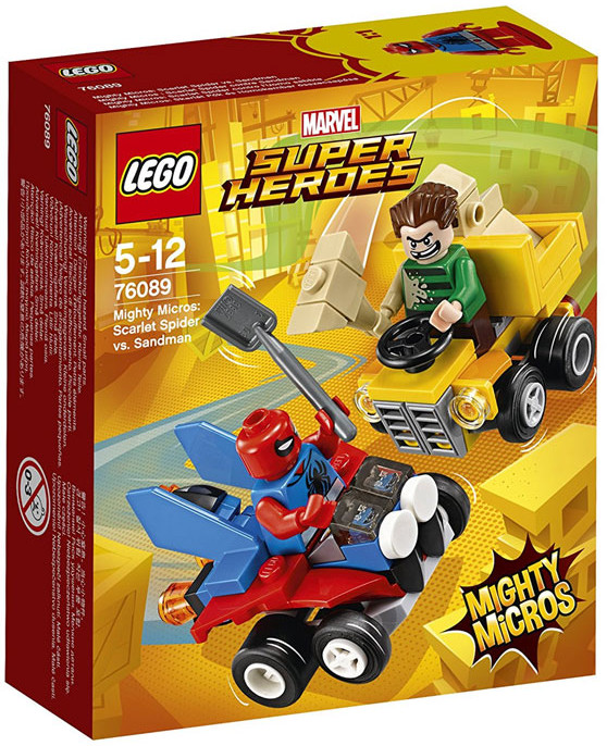 LEGO DC Super Heroes Spider-Man vs Sandman 76089
