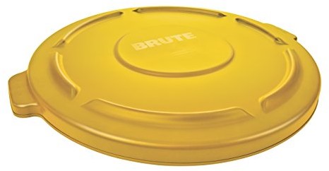 Rubbermaid Commercial Products Rubbermaid BRUTE cale możliwe  lleimer fg263100yel Żółty 32 L z pokrywką FG263100YEL