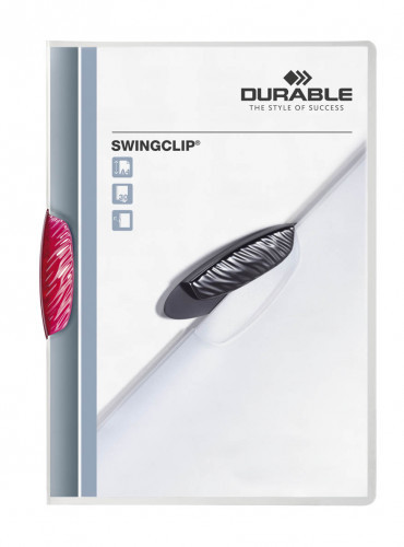 Durable SKOROSZYT ZACISKOWY SWINGCLIP A4 PURPUROWY 30K.