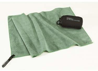 Cocoon Ręcznik szybkoschnący MICROFIBER TERRY TOWEL LIGHT kolor zielony