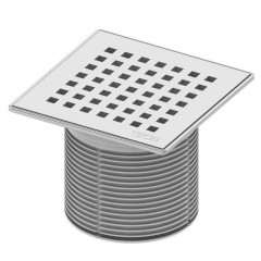 Tece 3660008 TECEdrainpoint S ramka rusztu ze stali nierdzewnej łącznie z rusztem ozdobnym 