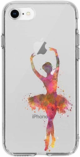 Cokitec Cokitec Etui ochronne do iPhone 7/8, motyw: tancerka, gwiazdy 55646