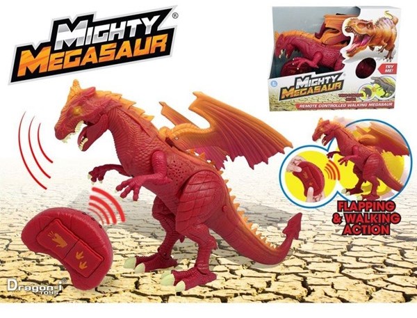 Mighty Megasaur Mighty Megasaur Battery Operated Infra-Red Controlled Walking Drag 987-80082