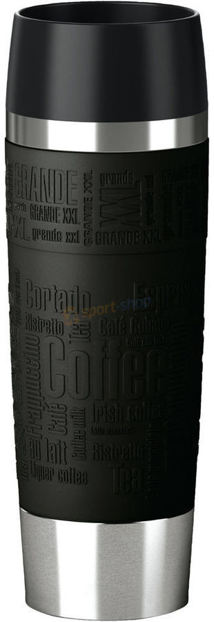 EMSA ek Termiczny Travel Mug Grande 0,5L Emsa (Czarny) / / Tanie Raty (515615)