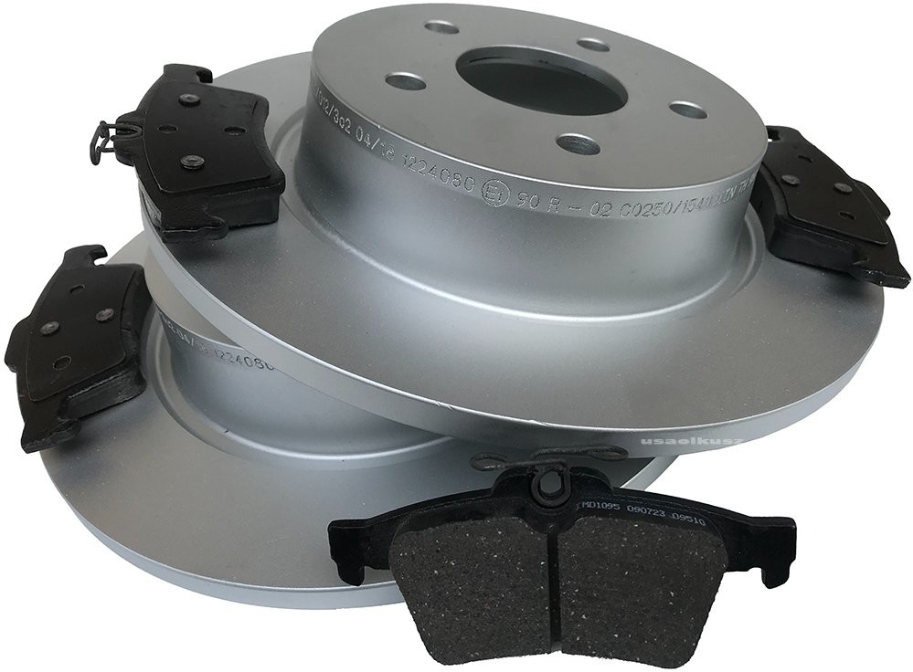 KAMOKA Tylne klocki + tarcze hamulcowe 280mm Ford Escape 2013-2016 103184+IMD1095