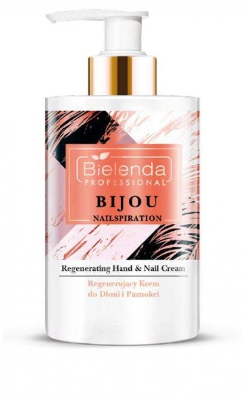 Bielenda Nailspiration Bijou Regenerujący Krem Do Dłoni i Paznokci 300ml